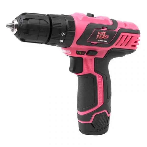 BAT - ATORNILLADOR DOWEN PAGIO PINK 12V 10MM 1.5AH C/P   1BAT+CARG