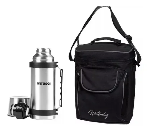 TERMO TA 1000CC WATERDOG ACERO INOX + BOLSO