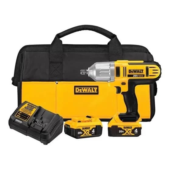 BAT - LLAVE DE IMPACTO 1/2 DE WALT 20V 2BAT+CARG+BOLSO