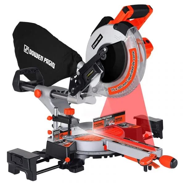 SIERRA INGLETADORA D.PAGIO DESLIZABLE LASER 255-1800W