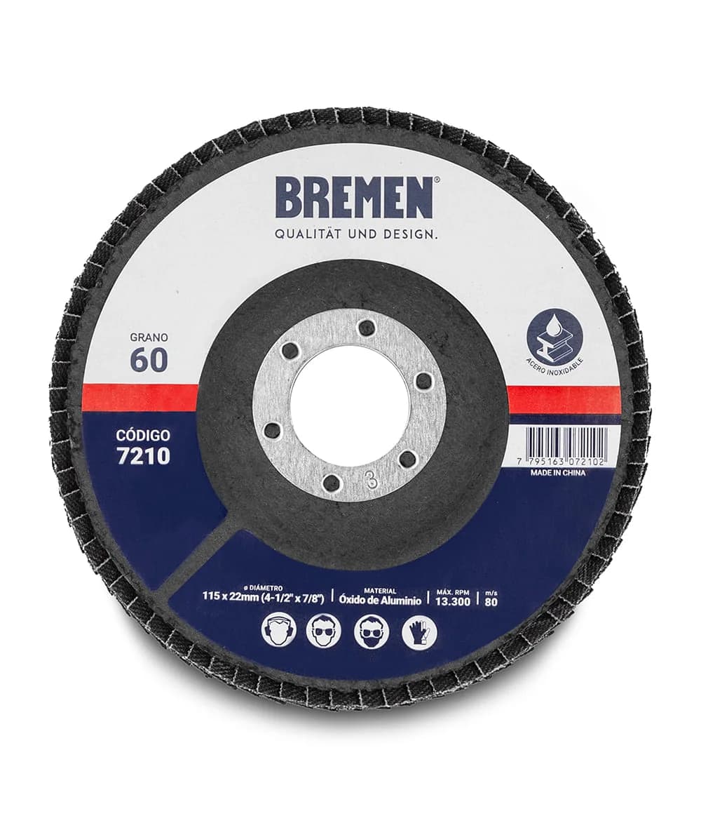 DISCO FLAP BREMEN 115 G60 ALUM