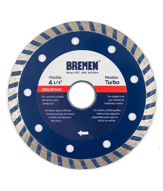 DISCO DIAMANTADO BREMEN TURBO 230MM