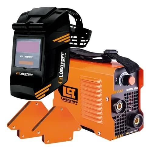 SOLDADORA INVERTER MMA LUSQTOFF IRON 100