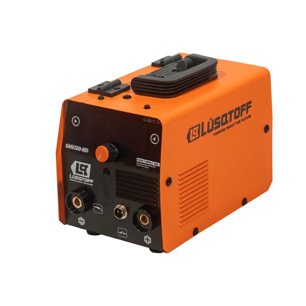 SOLDADORA INVERTER MIG/FLUX-MMA-LIST/TIG LUSQTOFF SML120-8D