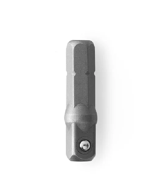 ADAPTADOR BREMEN 1/4 HEXAGONAL X3/8 CUAD. MACHO 65MM