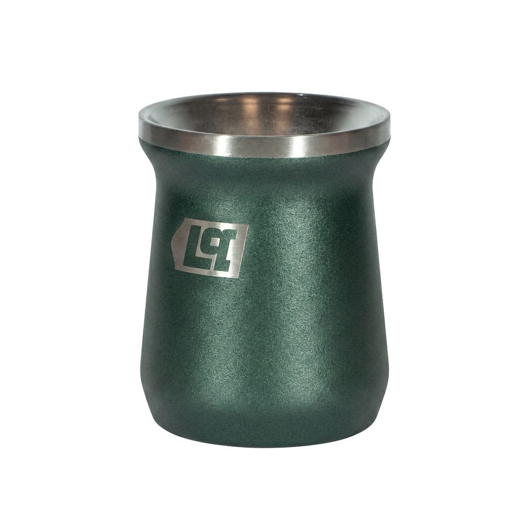 MATE LUSQTOFF DE ACERO INOXIDABLE VERDE foto 2