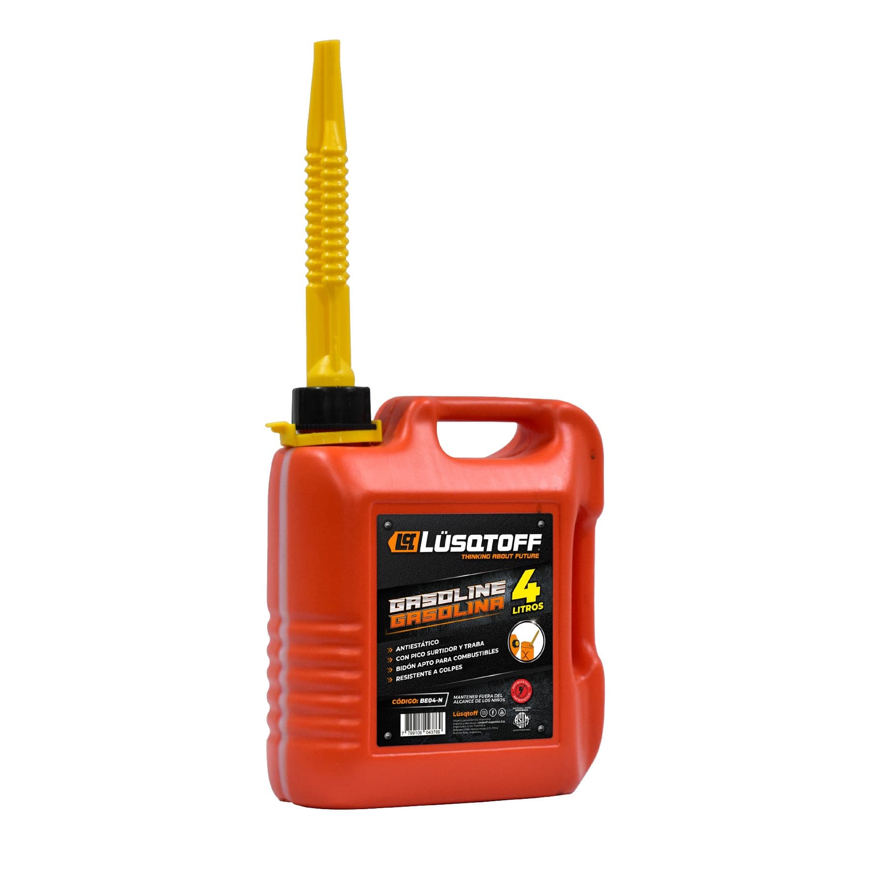 BIDON P/COMBUSTIBLE 4LT LUSQTOFF EXTRACHATO foto 2