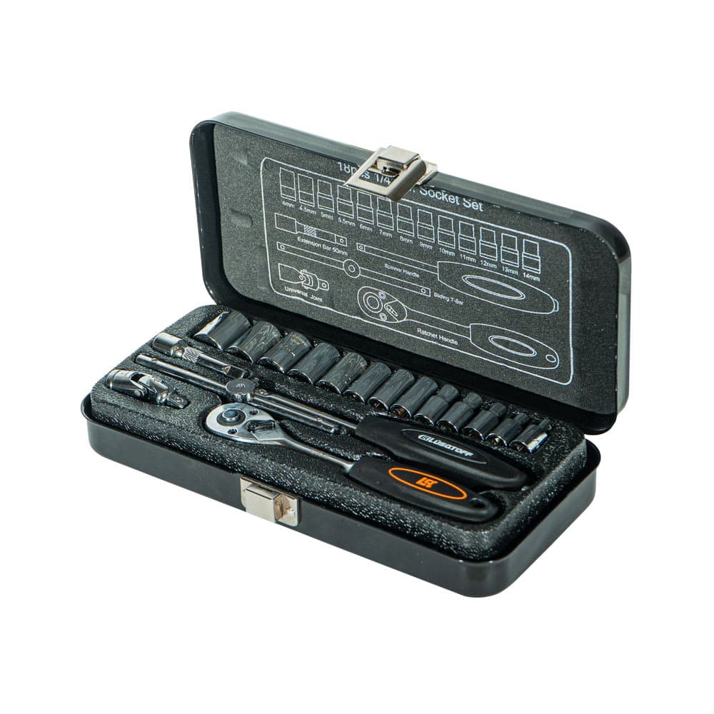 JGO TUBOS LUSQTOFF 18 PZS ACC 1/4 - C/CRIQUE