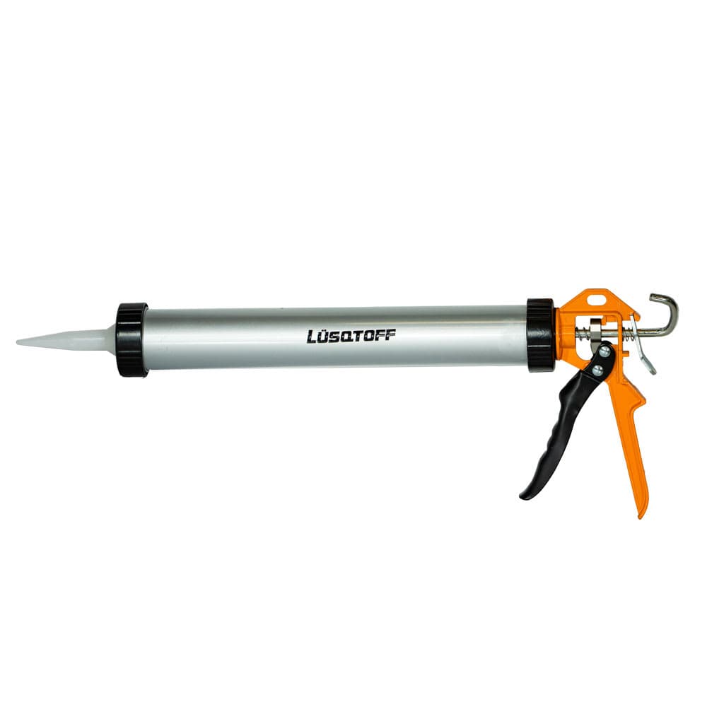 PISTOLA APLICAR SILICONA LUSQTOFF PROFESIONAL ALUMINIO