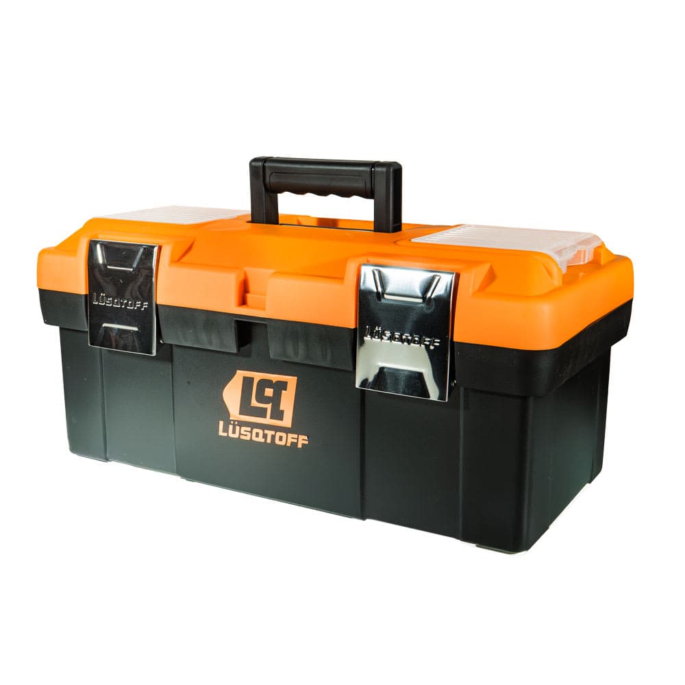 CAJA HERRAMIENTAS LUSQTOFF 17P CIERRE METAL