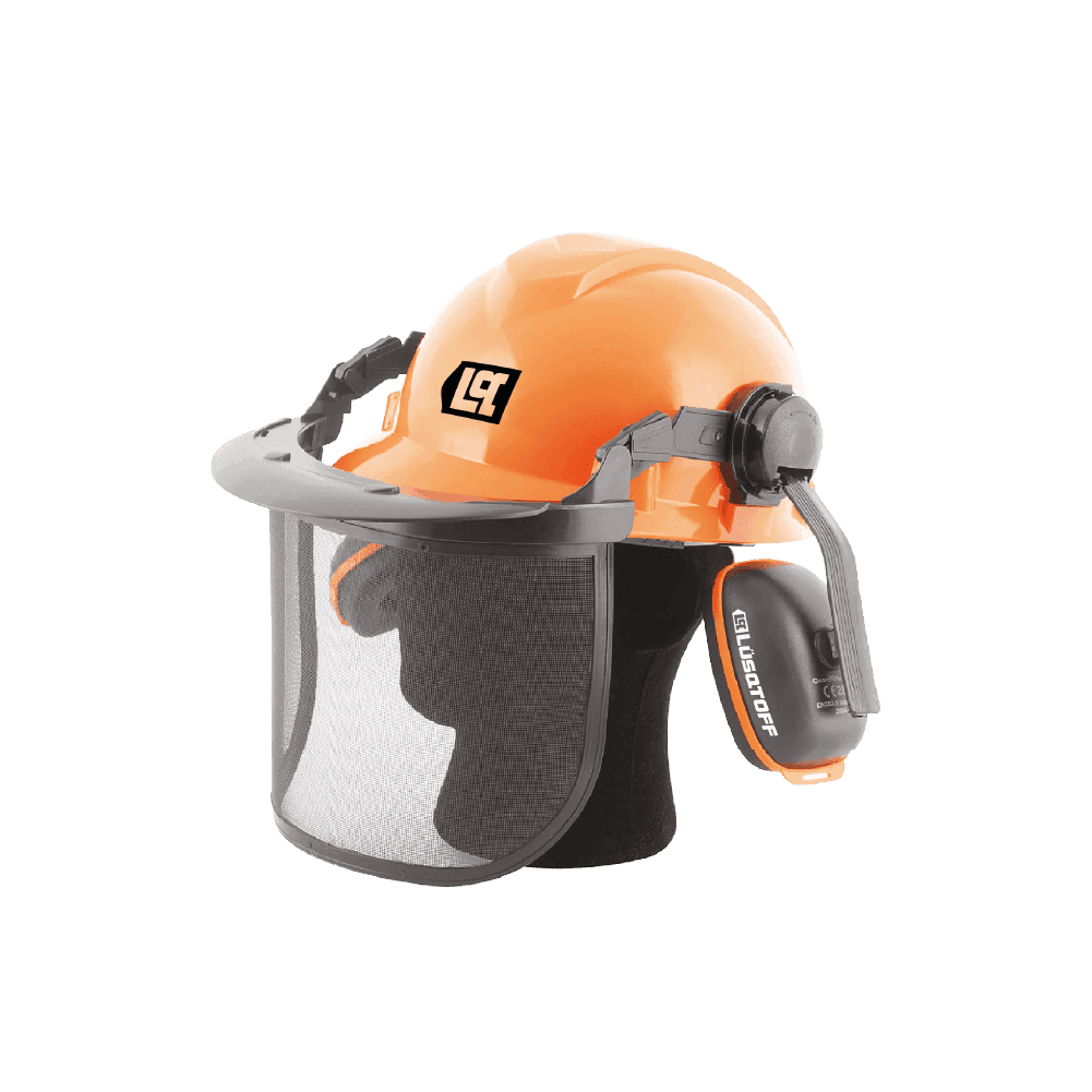 CASCO SEGURIDAD LUSQTOFF C/PROTECTOR FACIAL Y AUDITIVO