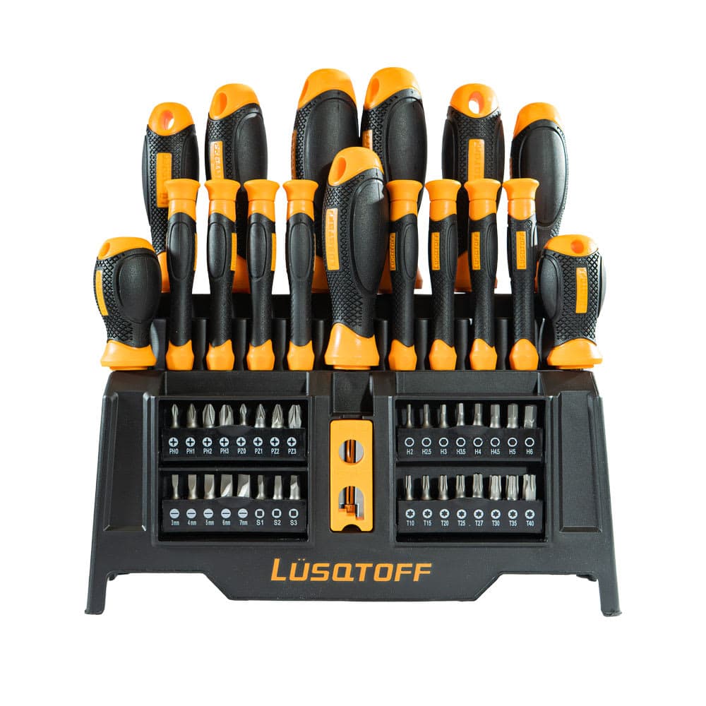 JGO DESTORNILLADORES LUSQTOFF SET 50PZS