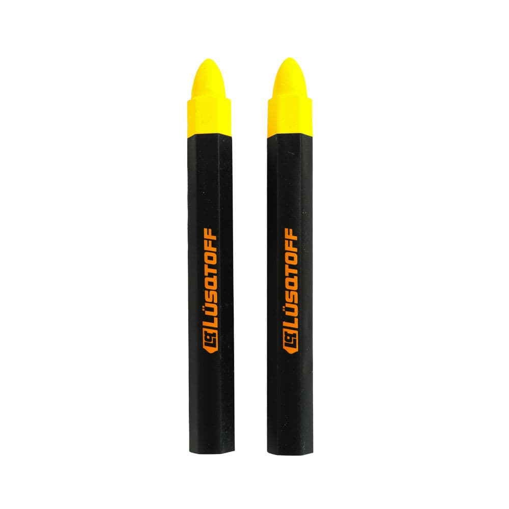 CRAYON MARCADOR DE CERA LUSQTOFF AMARILLO foto 3