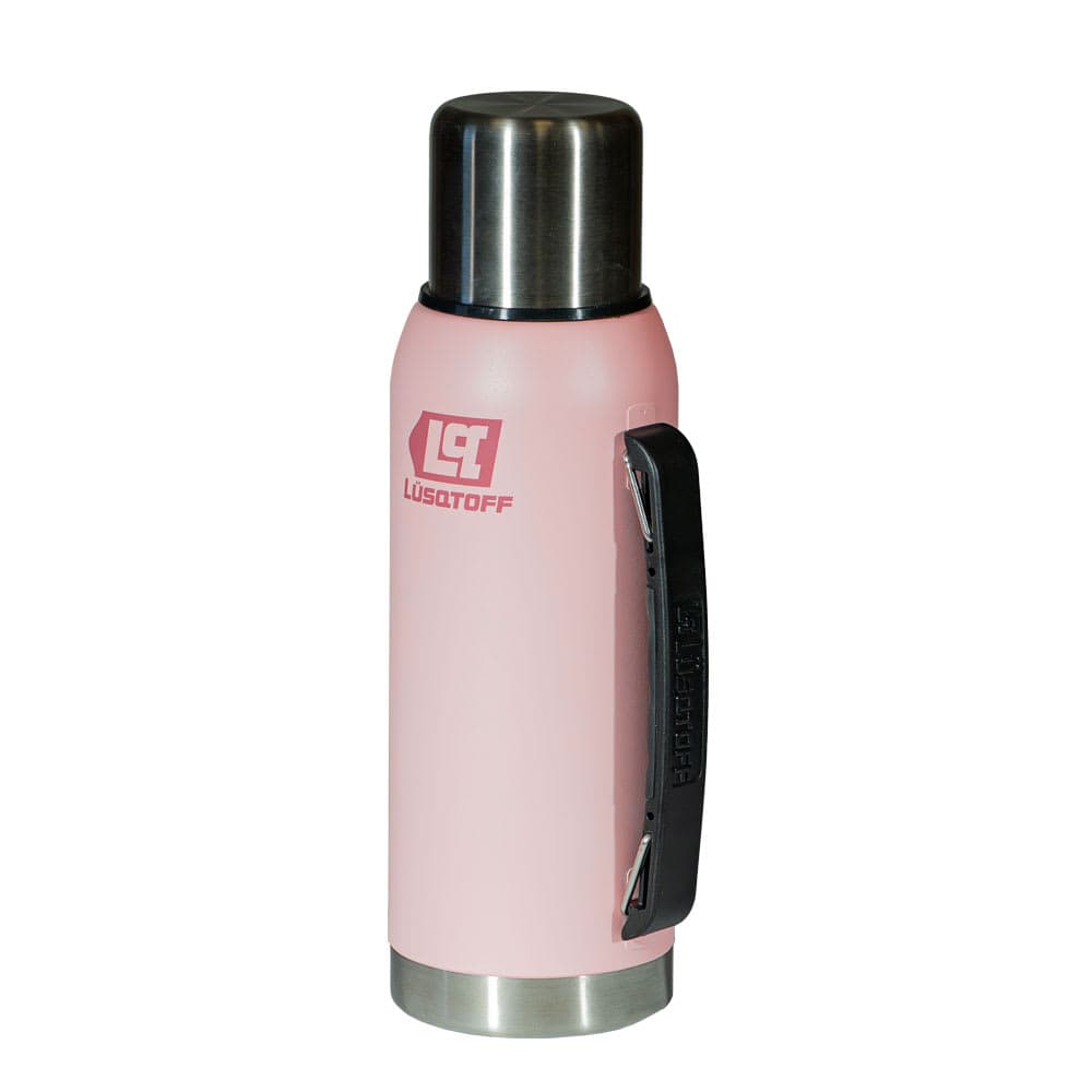 TERMO ACERO LUSQTOFF 1L C/MANIJA ROSA PASTEL