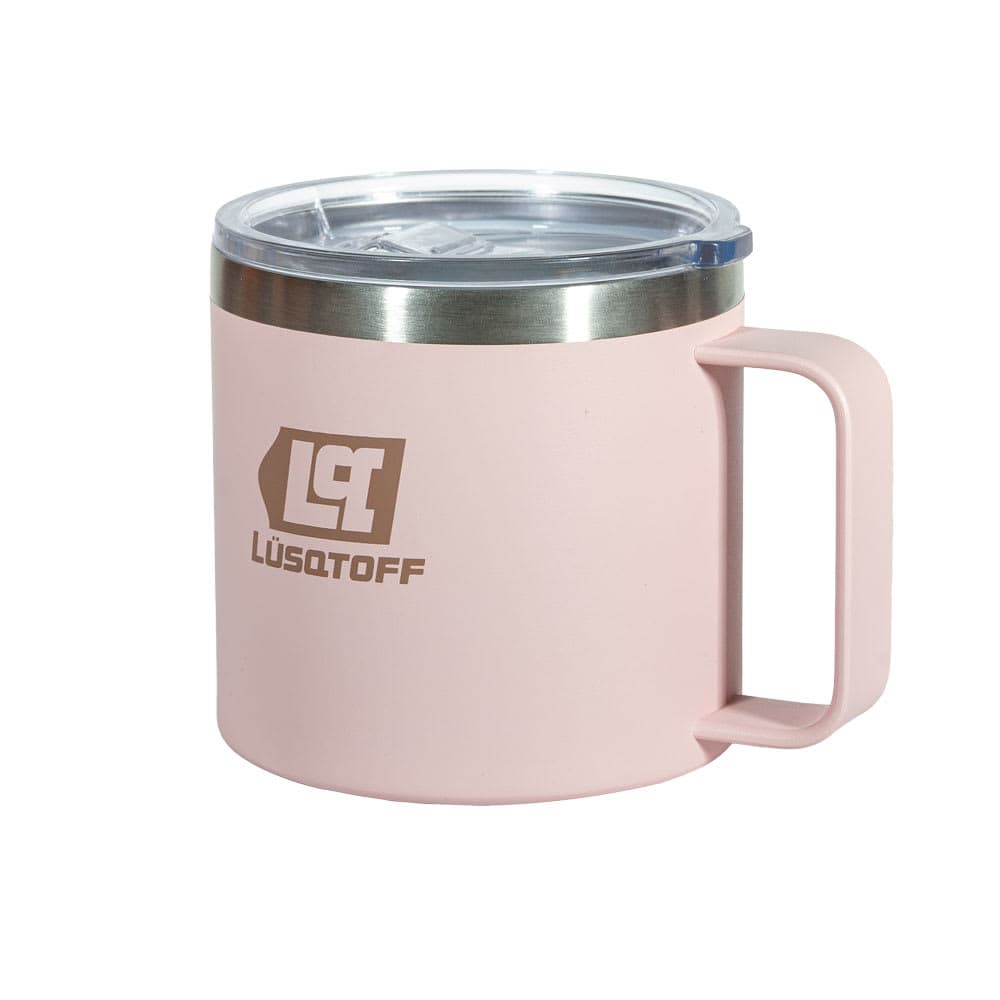 TAZA TERMICA LUSQTOFF 420ML ROSA PASTEL C/TAPA