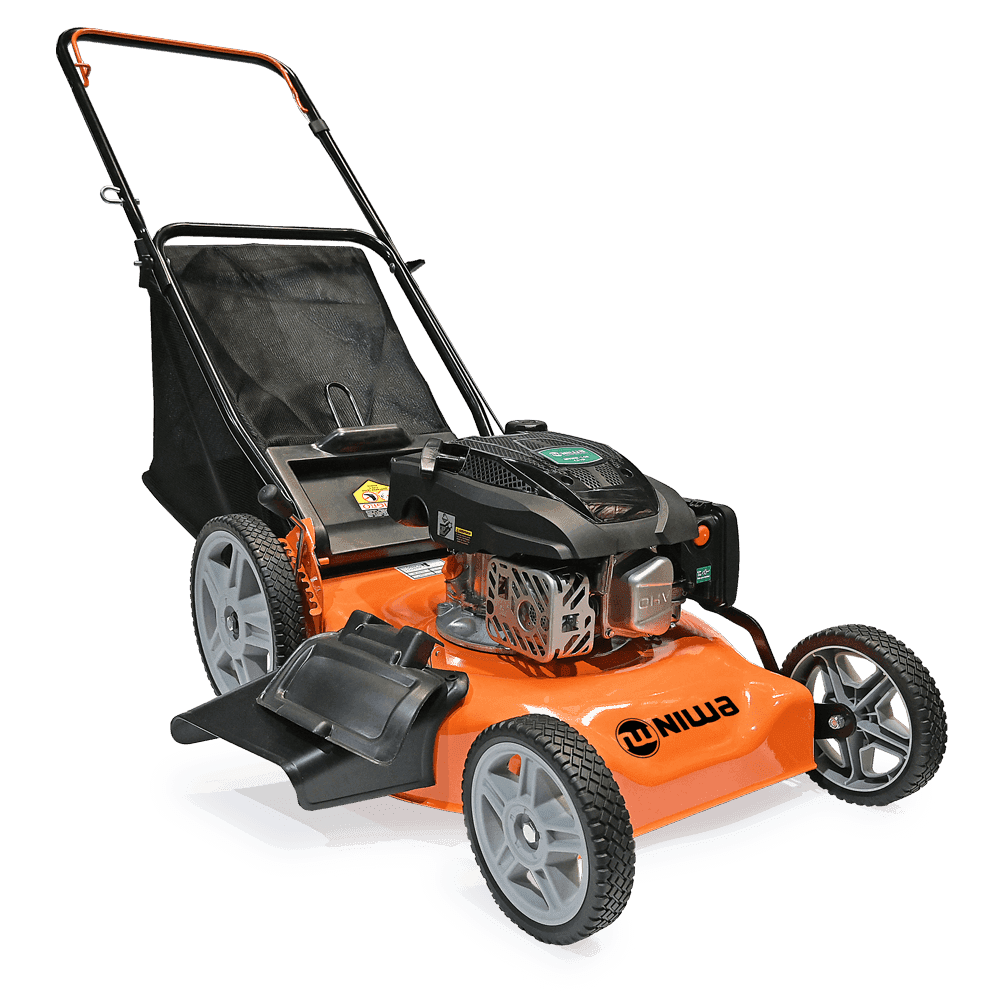 CORTACESPED NIWA 4.5HP 20" R/ALTAS CON REG Y CON BOLSA 3EN1 GHARC20N4503X1