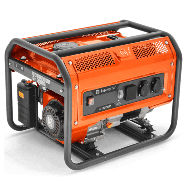 GENERADOR 220V 2.8 KVA HUSQVARNA 5.8HP A/MAN G3200P