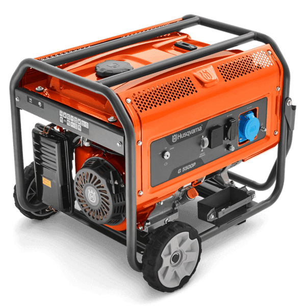 GENERADOR 220V 5 KVA HUSQVARNA 11.4HP A/ELEC G5500P