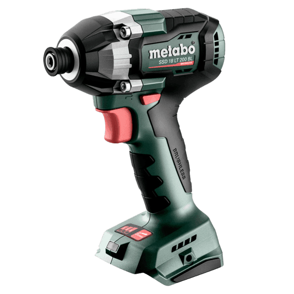 BAT - ATORNILLADOR IMPACTO METABO 18V 1/4 SSD SOLO SIN DESCUENTO (10)
