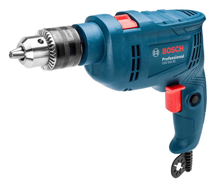 TALADRO BOSCH 13MM - C/P - 550W GSB 550 RE
