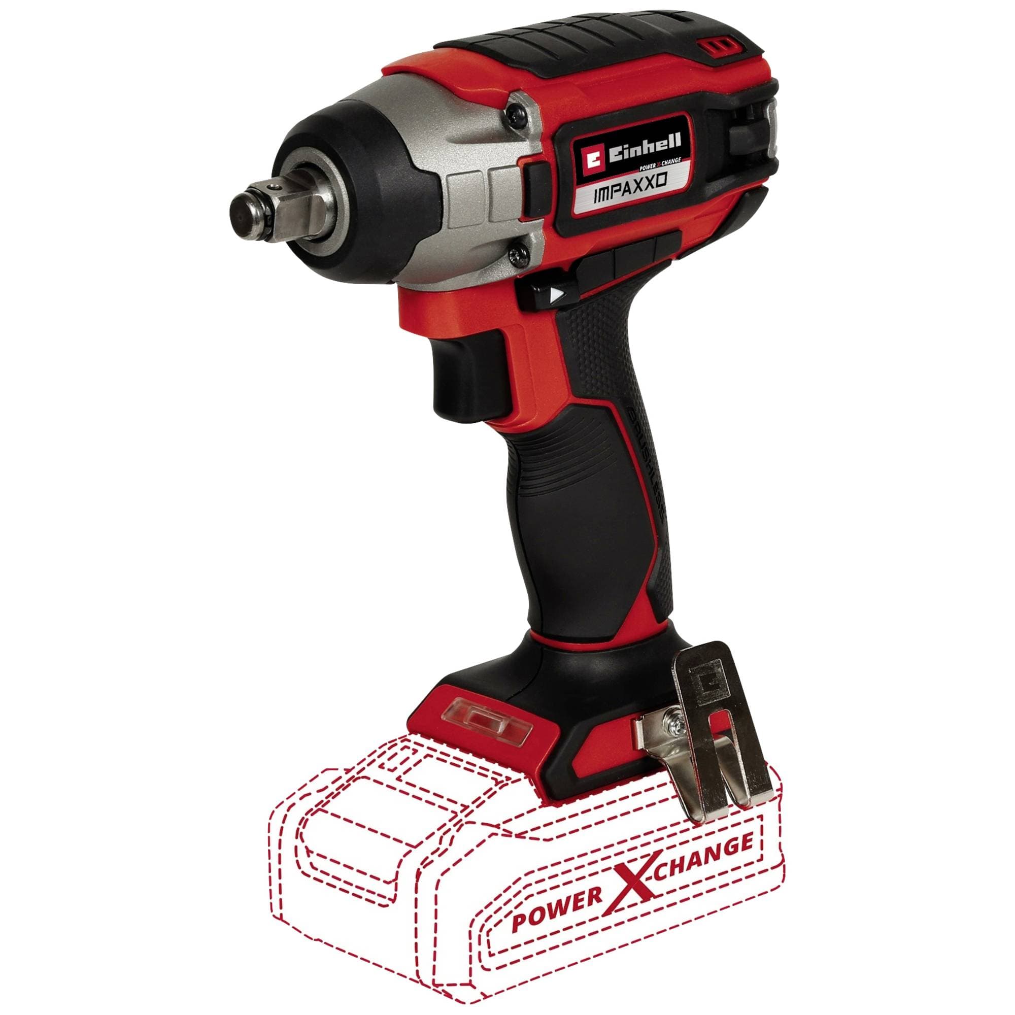 BAT - LLAVE DE IMPACTO 1/2 EINHELL 18V IMPAXXO 18/230 SOLO BRUSHLESS