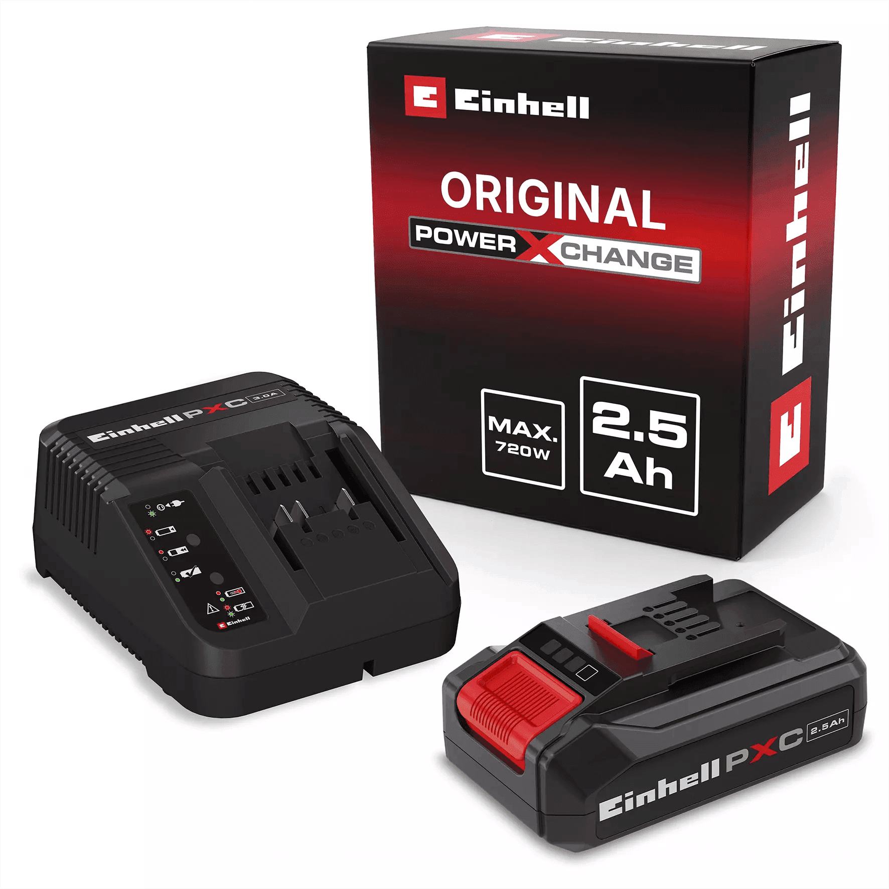 BAT - CARGADOR Y BATERIA KIT EINHEL 2.5AH 18V