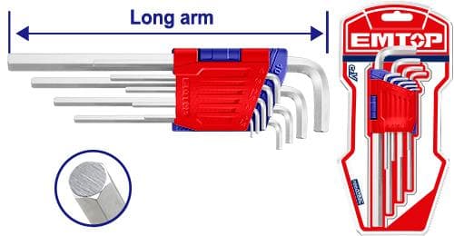 LLAVE ALLEN 9PZS MEDIANA EMTOP