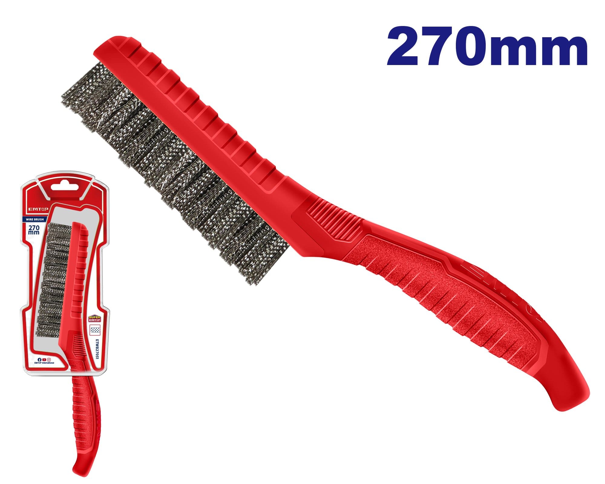 CEPILLO ACERO EMTOP 270MM