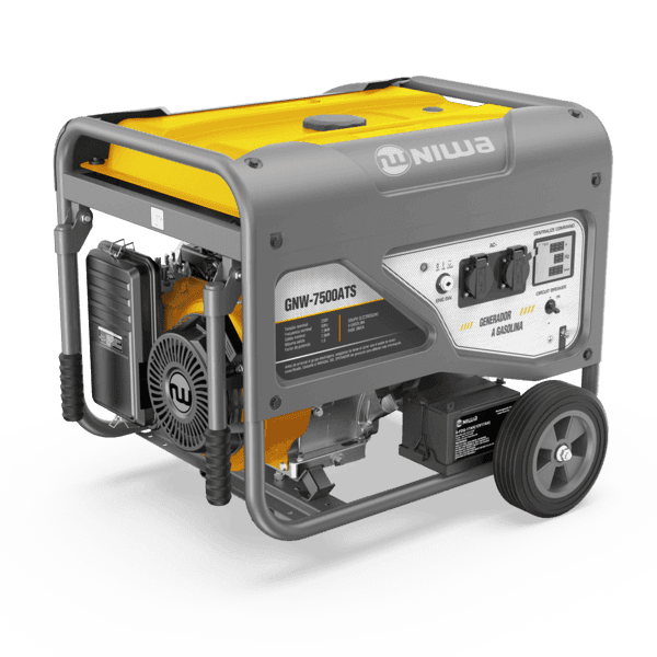 GENERADOR 220V 7.5 KVA NIWA 16HP DOBLE ARRANQUE GNW-7500-ATS