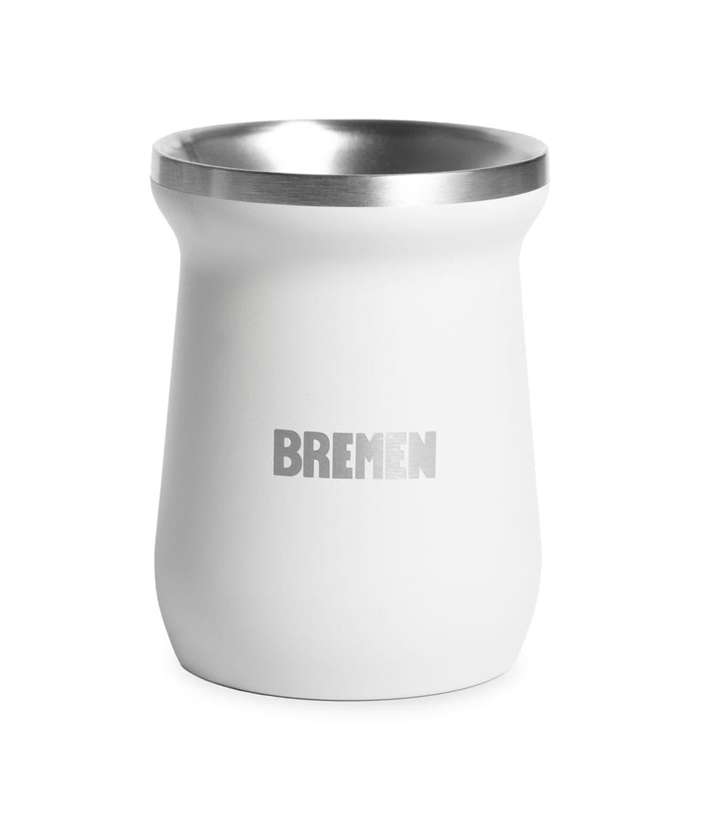 MATE BREMEN DE ACERO INOXIDABLE 180ML VERDE