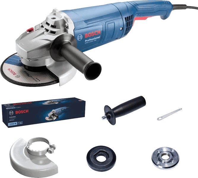 AMOLADORA ANG 7" BOSCH - 2000W GWS 20-180 N/R SIN DESCUENTO (10)