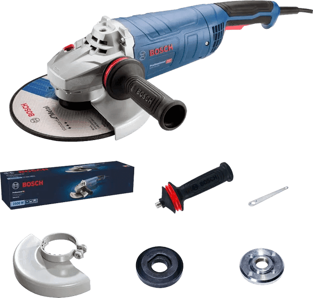 AMOLADORA ANG 9" BOSCH - 2500W GWS 25-230