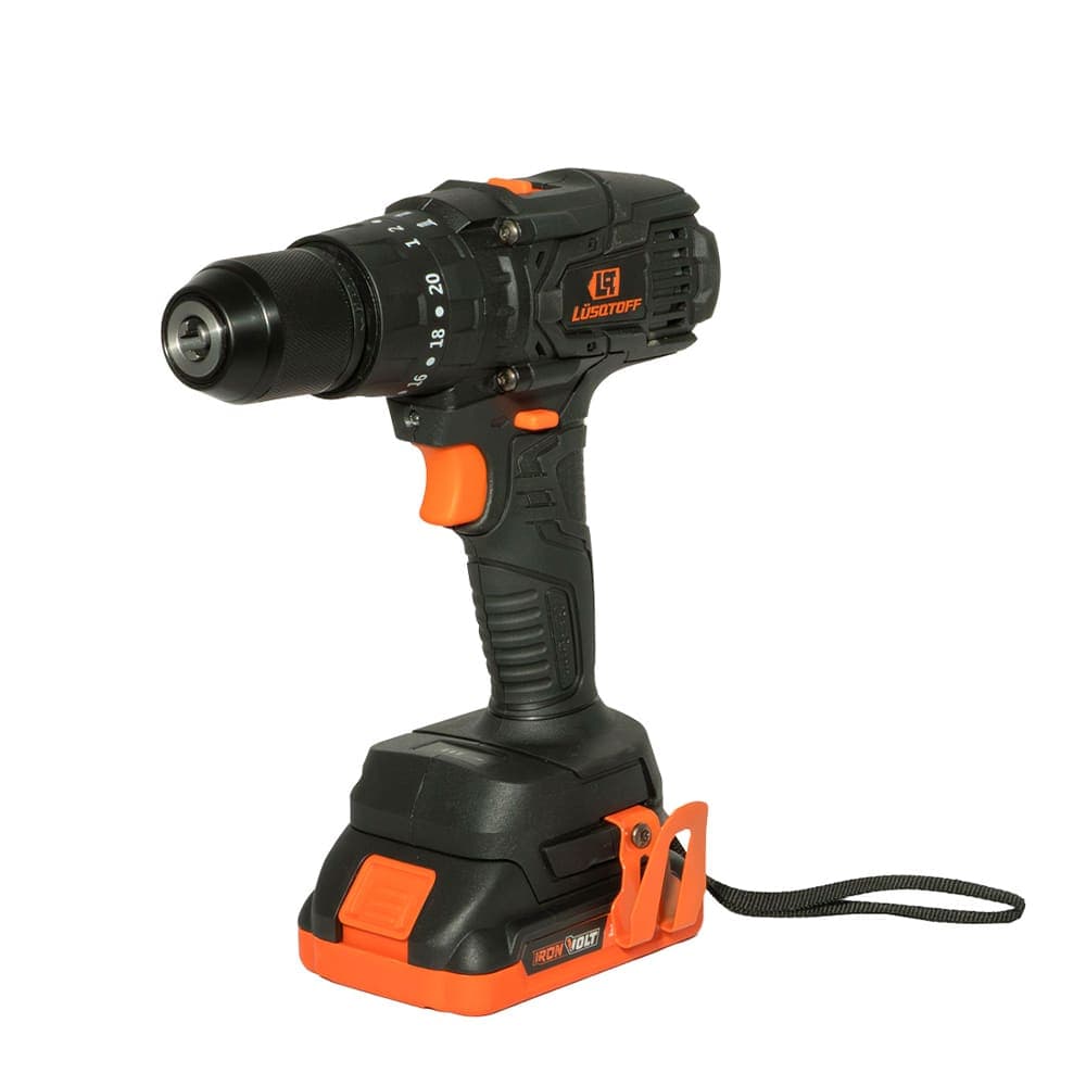 BAT - ATORNILLADOR TAL.LUSQTOFF BLACK 18V 13MM 2BAT+CARG C/P BRUSHLESS