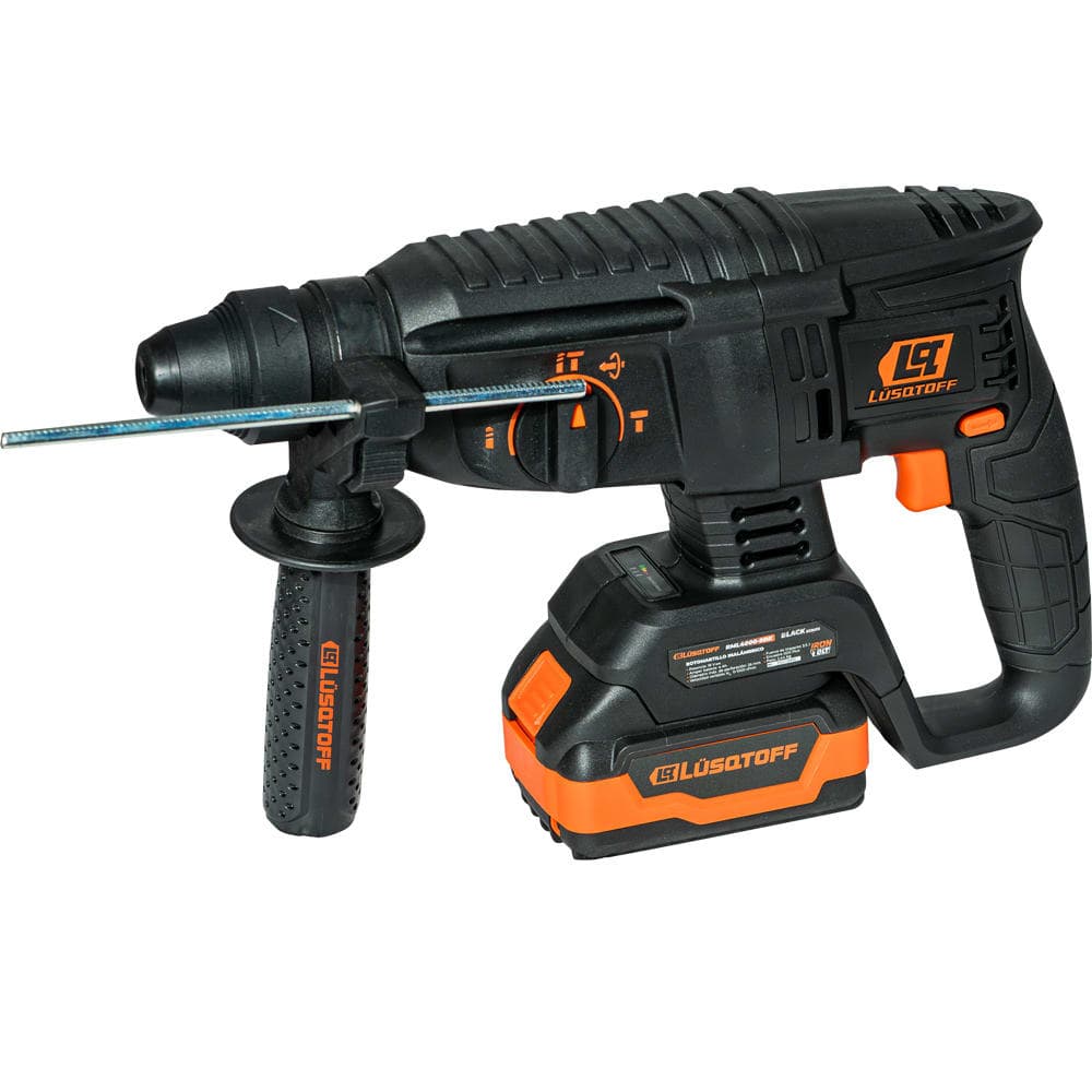 BAT - ROTOMARTILLO LUSQTOFF BLACK 18V 4AH BRUSHLESS RLM4000-9BK 2BAT+CAR