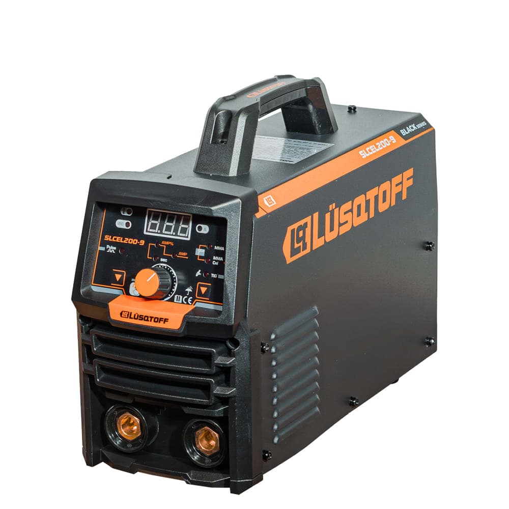 SOLDADORA INVERTER MMA-TIG LUSQTOFF CELULOSICA 200 AMP BLACK