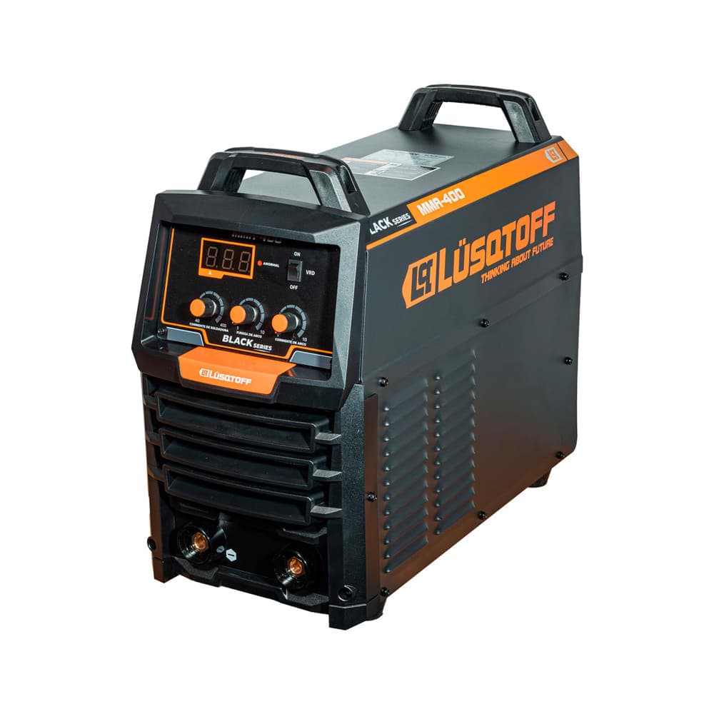 SOLDADORA INVERTER MMA LUSQTOFF RECTIFICADORA BLACK 400A