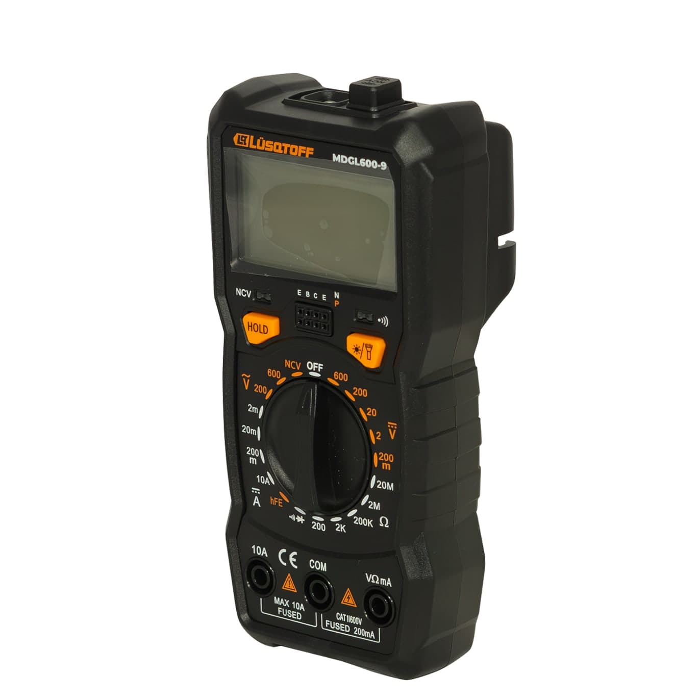 MULTIMETRO DIGITAL LUSQTOFF 600V BLACK (TESTER)
