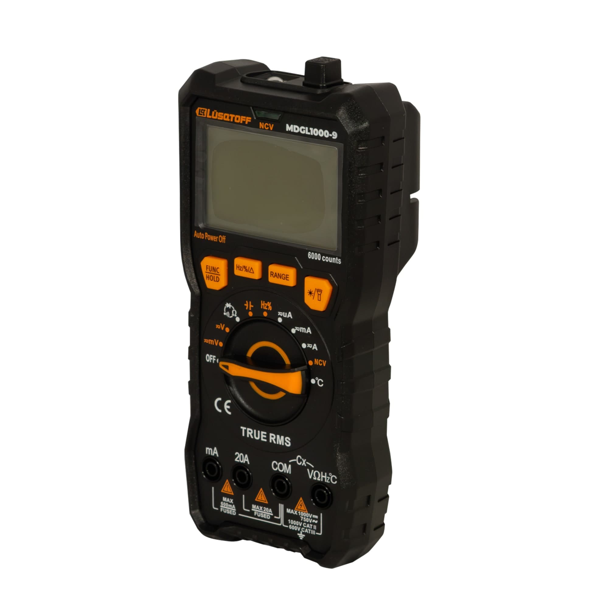 MULTIMETRO DIGITAL LUSQTOFF 1000V BLACK (TESTER)