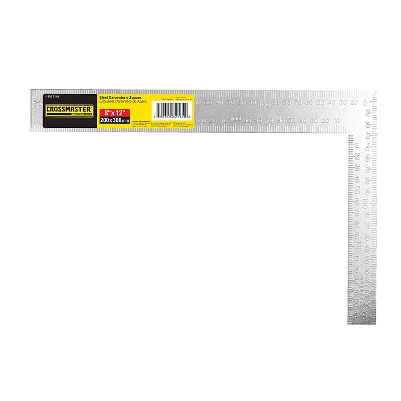 ESCUADRA CARPINTERO CROSSMANN ACERO 200X300