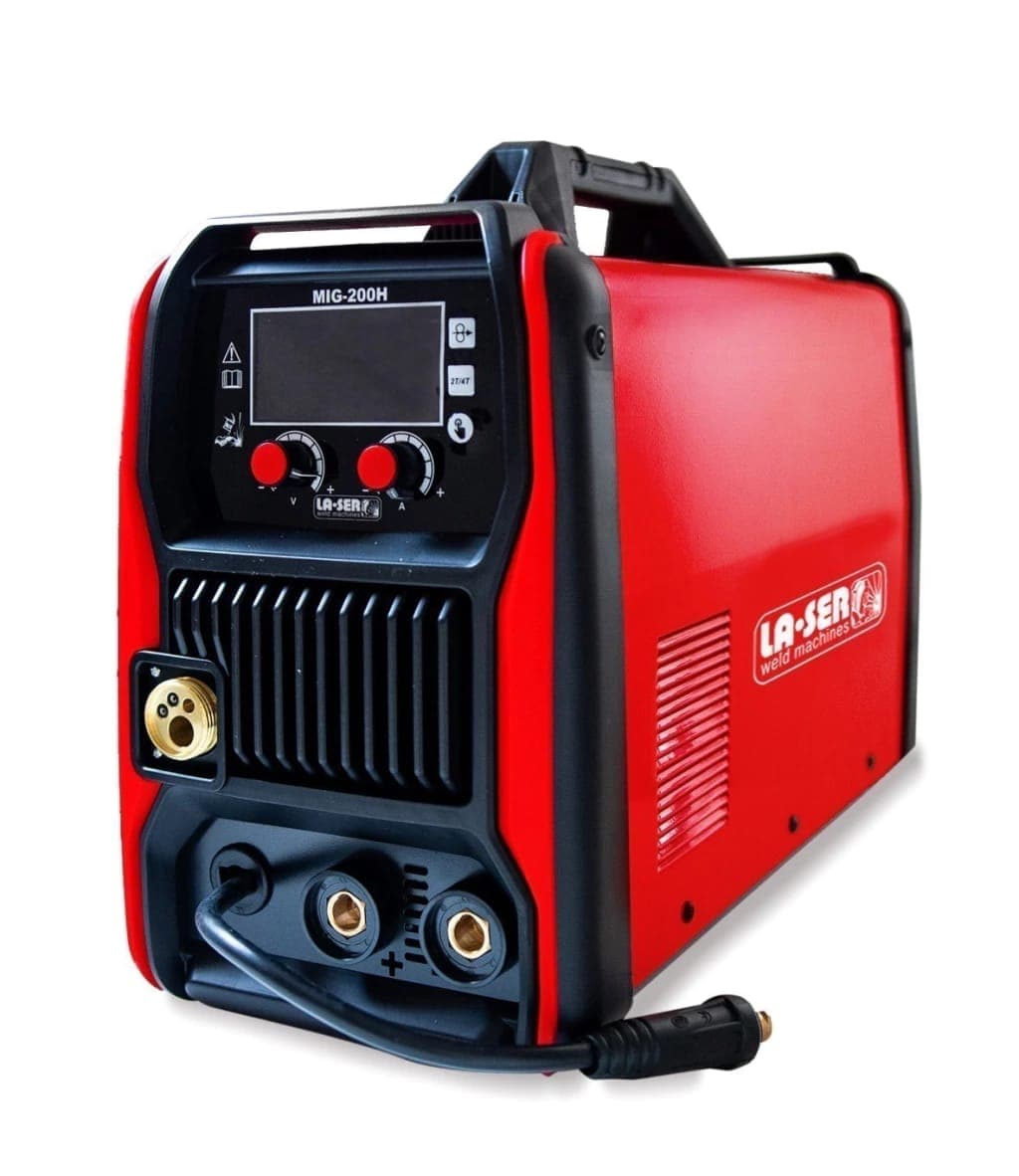 SOLDADORA INVERTER MIG LA-SER 200H 200AMP DUAL