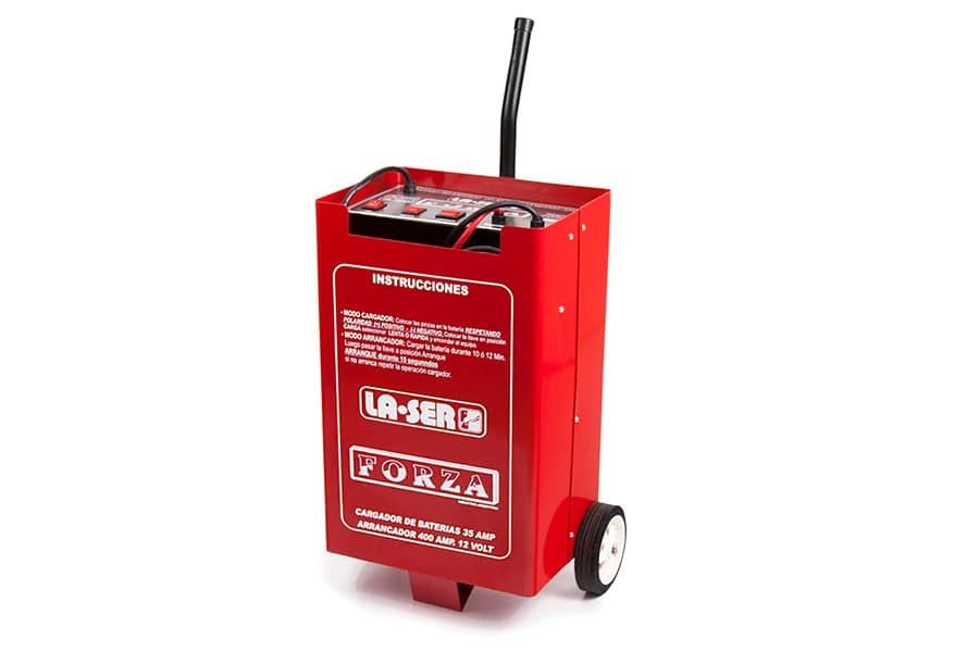 CARGADOR ARRANCADOR LA-SER C/CARRO FORZA 35-400A 12V