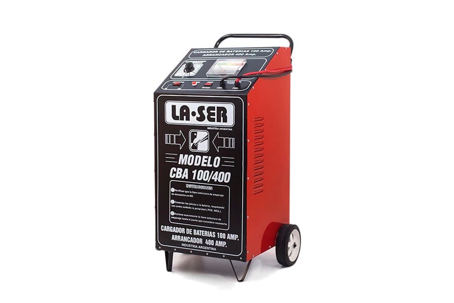 CARGADOR ARRANCADOR LA-SER C/CARRO CBA 100-400A 6-12V