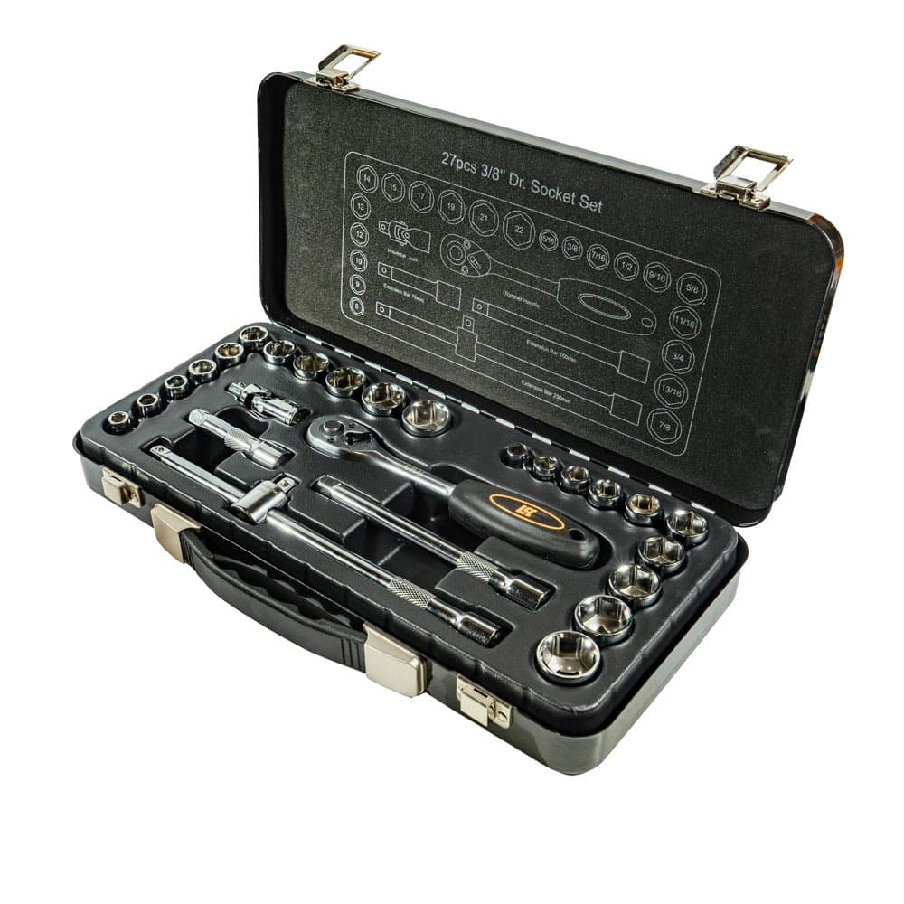 JGO TUBOS LUSQTOFF 27 PZS ACC 3/8 - C/CRIQUE