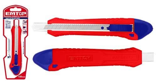 CUTTER PLASTICO EMTOP 150MM