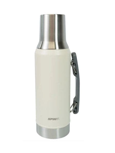 TERMO ACERO SPINIT 1.2L C/MANIJA TM120 MARFIL