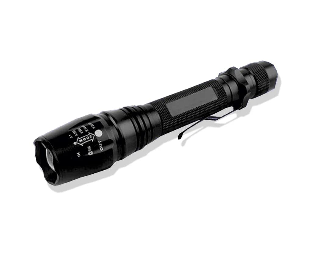 LINTERNA JA 1916 1LED 10W C/ZOOM A PILAS