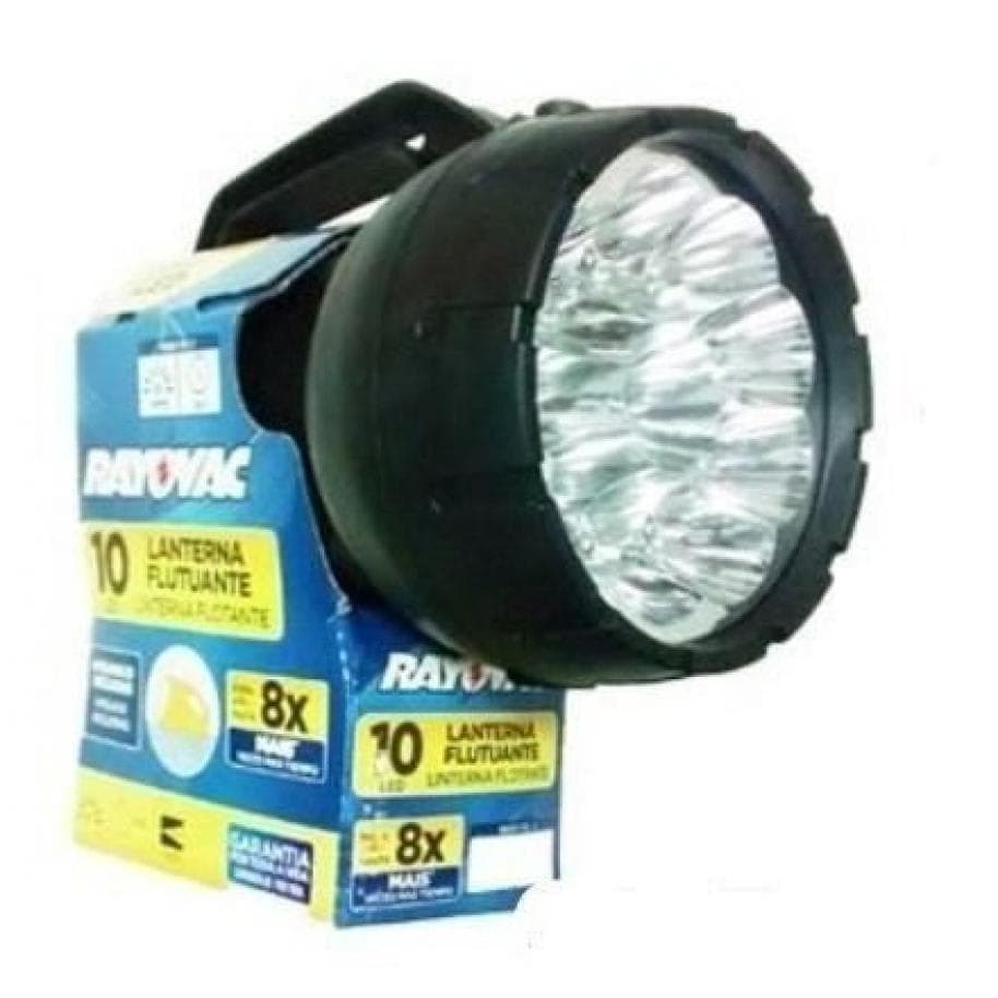 LINTERNA RAYOVAC FLOTANTE 6V10LED4D-B 10LED N/R