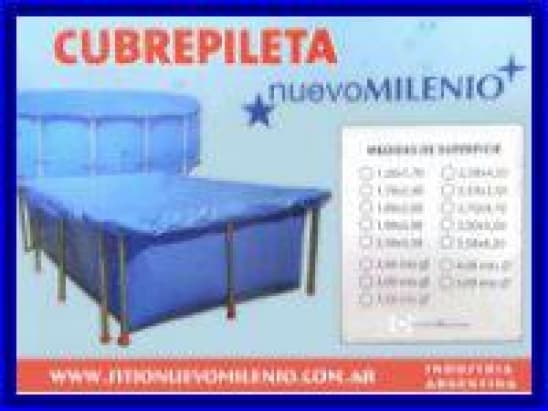 CUBRE PILETA 1.90 X 2.90MT N°4