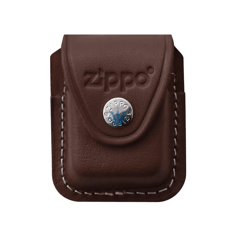 ESTUCHE ZIPPO CUERO MARRON MOD. LPCB