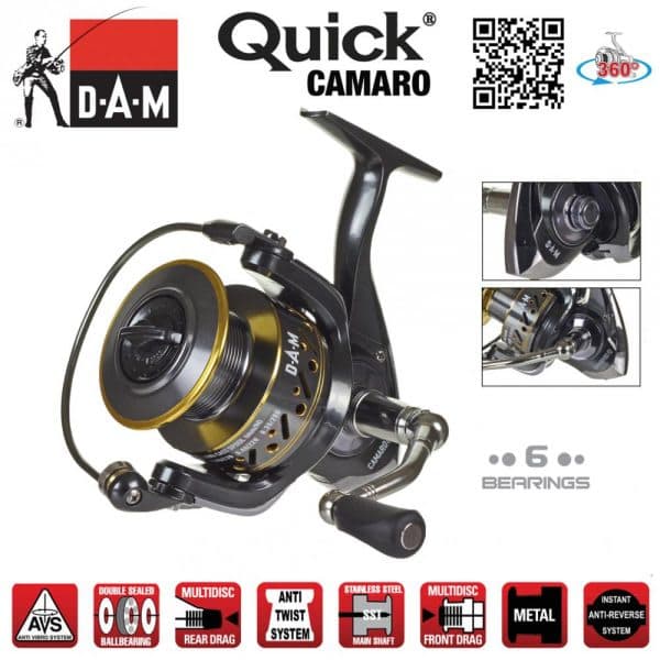 REEL DAM QUICK CAMARO 640 FD 6RUL